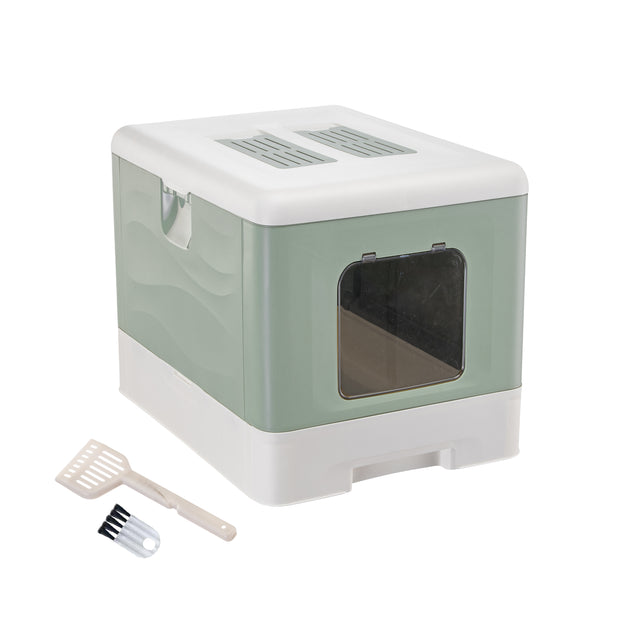 SAHARA Maison Toilette pour Chats
