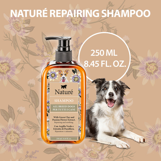SHAMPOING POUR CHIENS NATURÉ À L’ARGILE VERTE