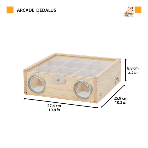 ARCADE DEDALUS Jouet en bois pour hamster