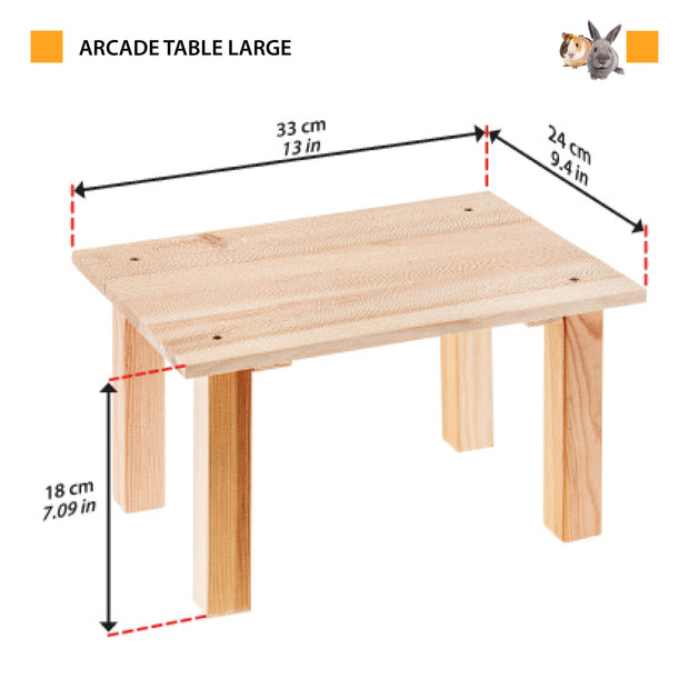 ARCADE TABLE Jouet en bois pour petits animaux