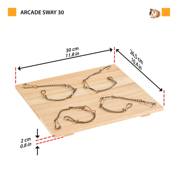 ARCADE SWAY Jouet en bois pour petits animaux