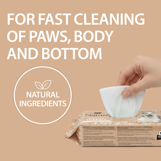NATURÉ LINGETTES À LA CAMOMILLE (X40)