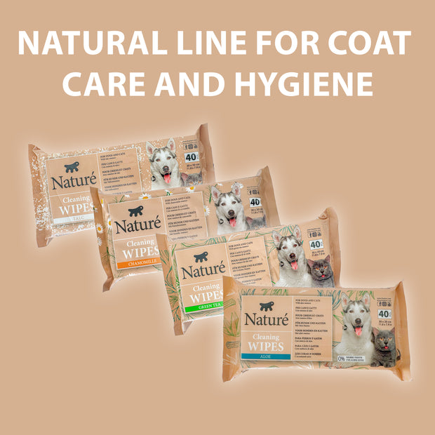 NATURÉ LINGETTES AU THÉ VERT (X40)
