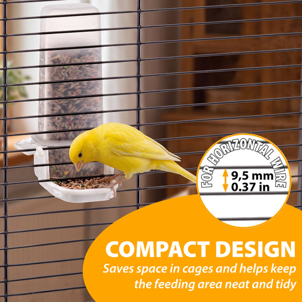 Distributeur d’eau ou de nourriture pour hamsters et oiseaux